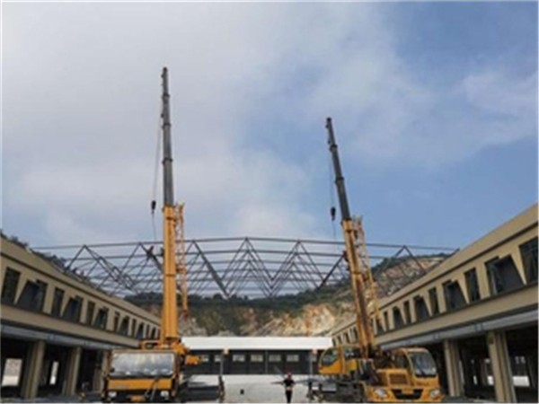 宁安仓储物流网架生产厂家案例